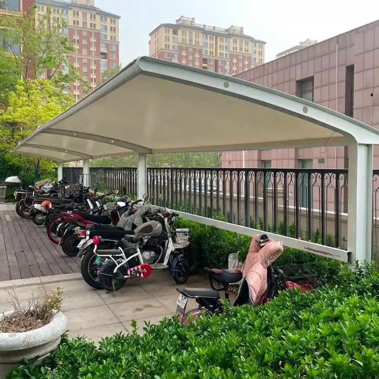 北镇市膜结构电动车棚